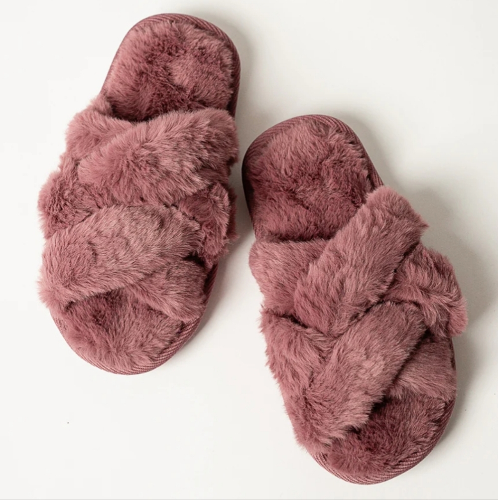 Joyfolie Taisha Slippers in Plum